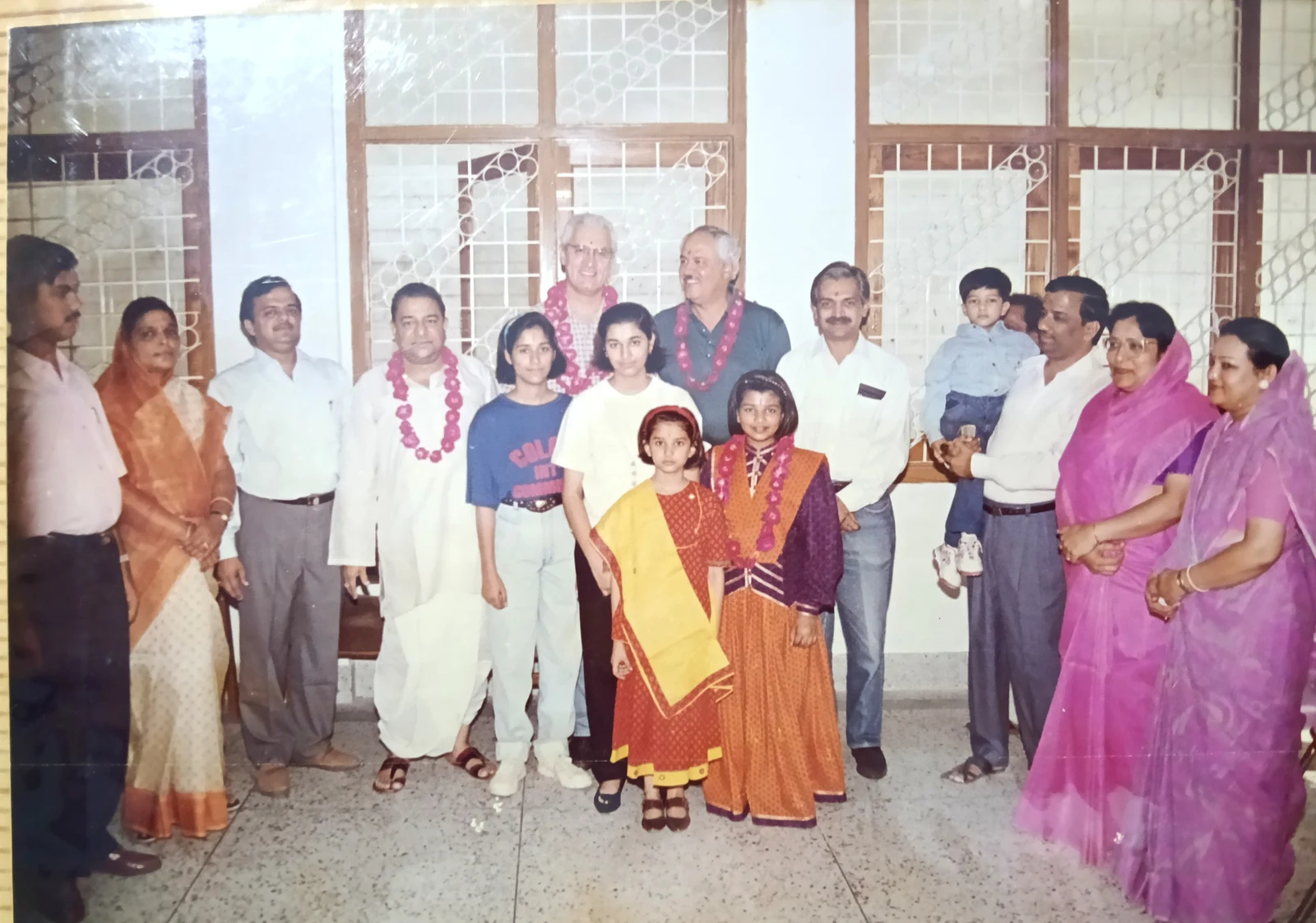 Founding of Paliram Carpets (1976) - Shri Paliram Khaitan and family in Mirzapur