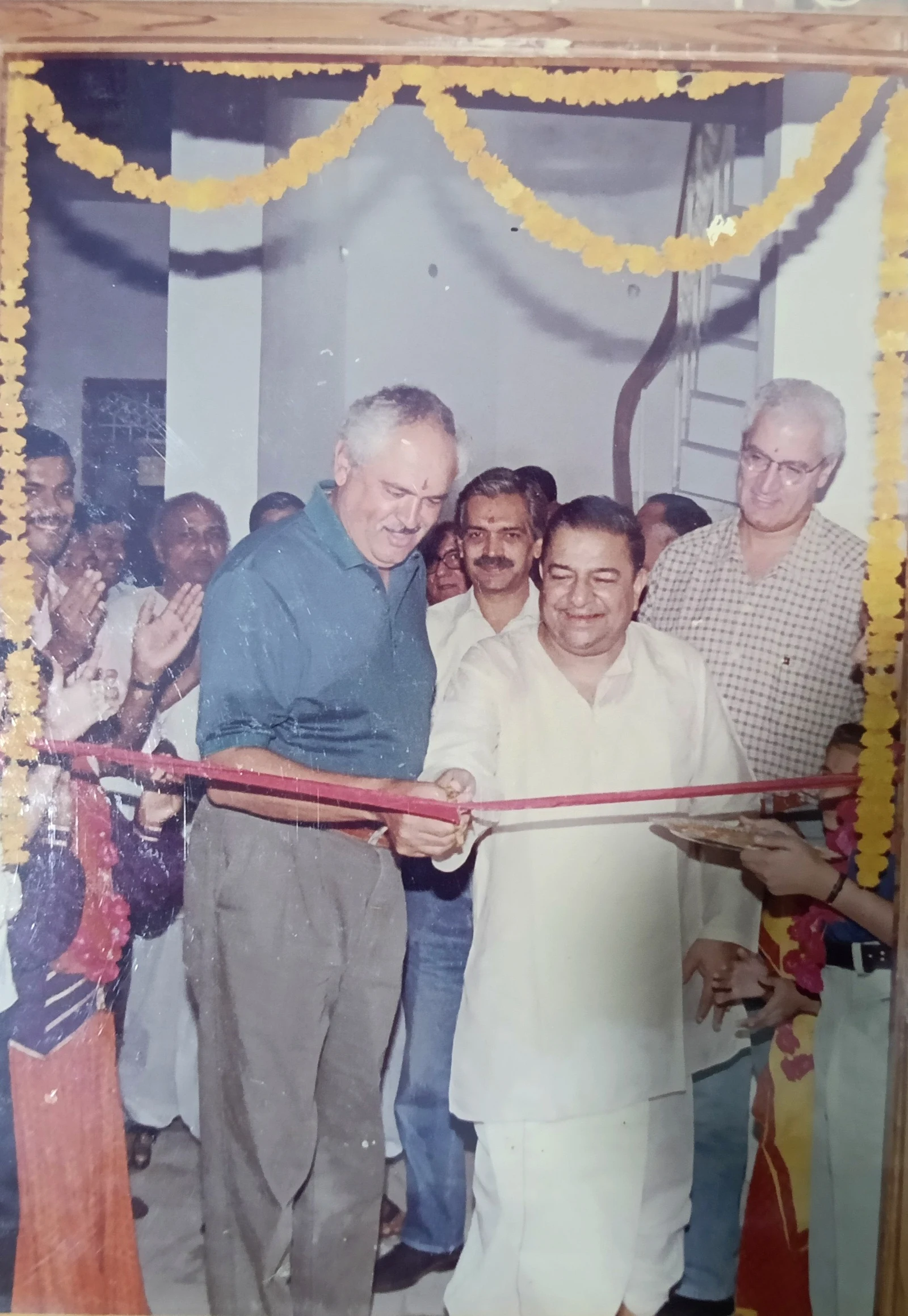 Paliram Carpets workshop inauguration and ribbon-cutting ceremony