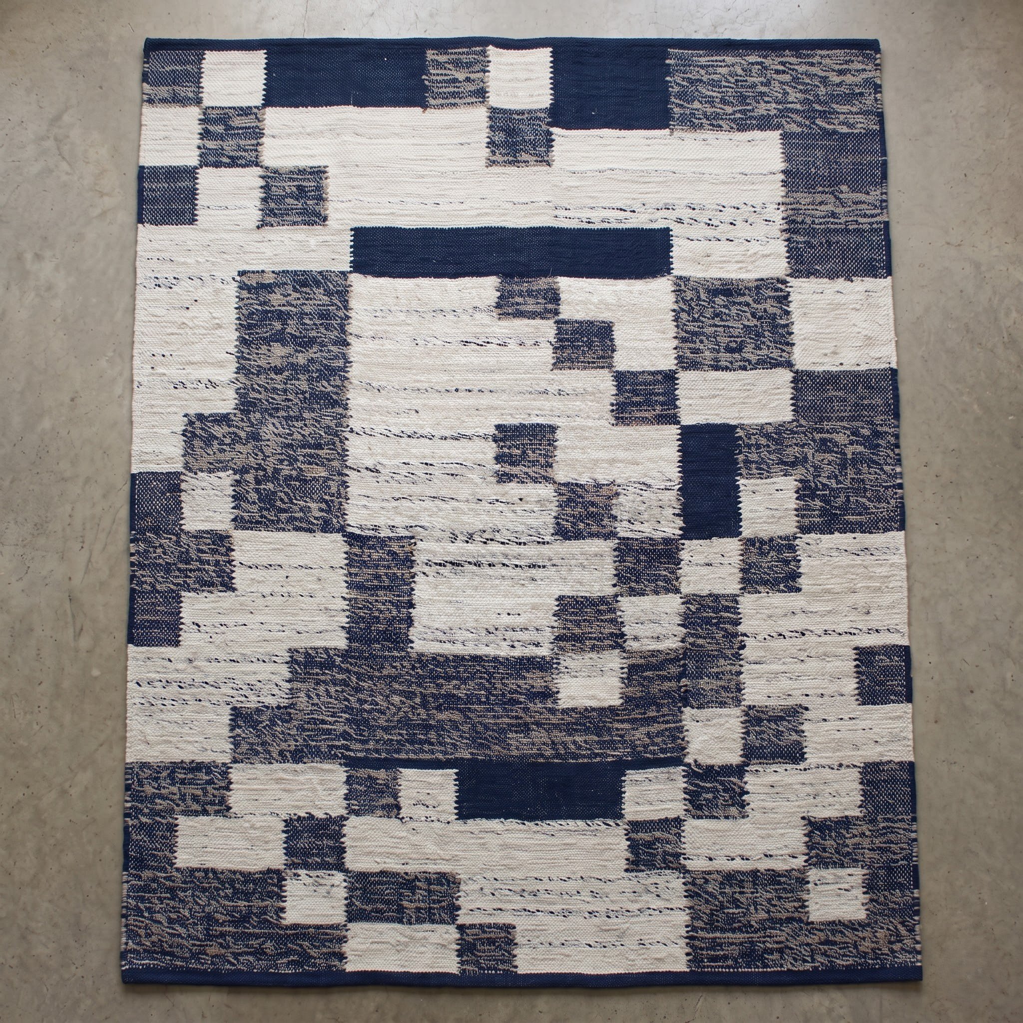 Free-form Carpet — Organic Fluid Sculpted | Paliram Carpets Custom Weave Mirzapur
