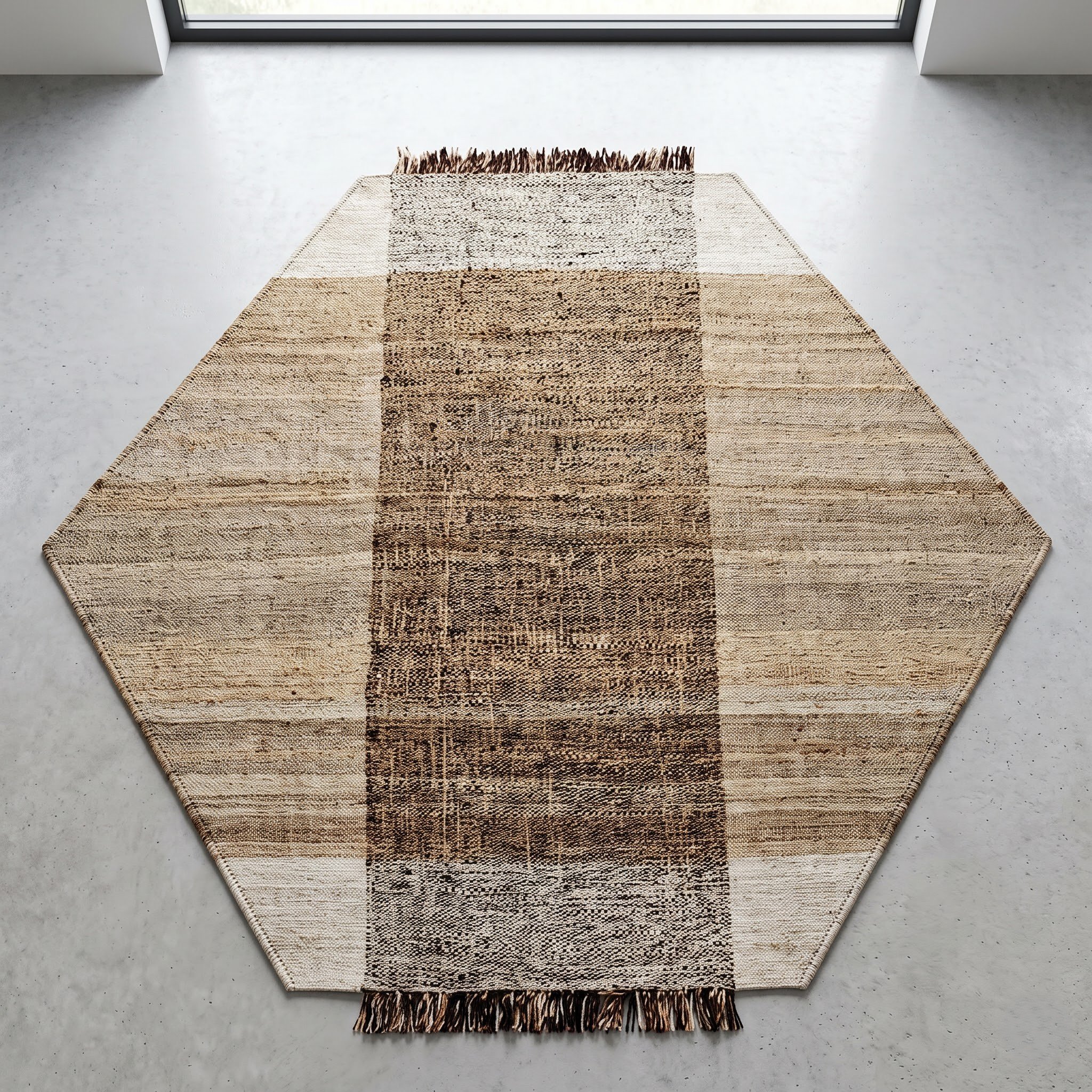 Free-form Carpet — Organic Fluid Sculpted | Paliram Carpets Custom Weave Mirzapur
