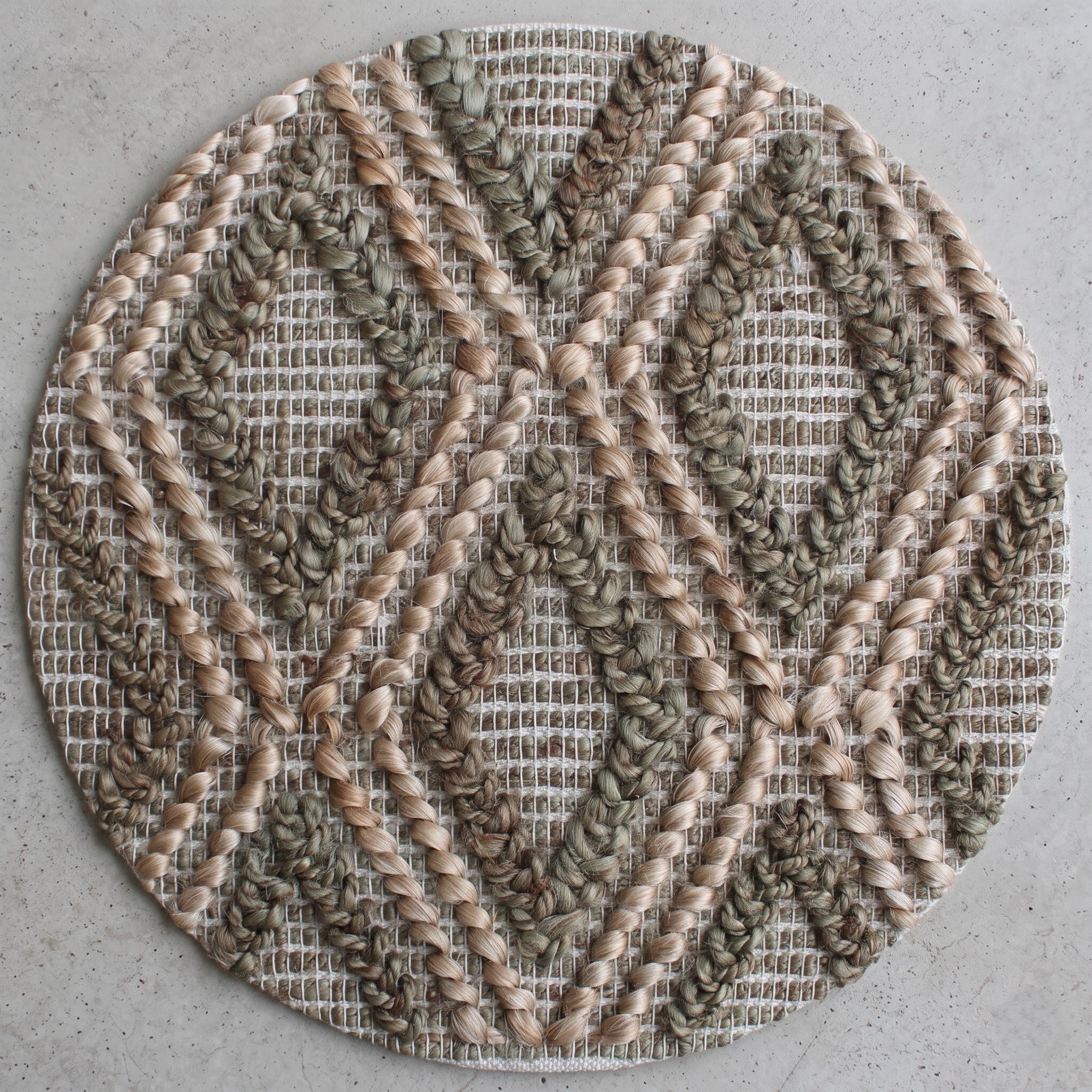 Hexagon Carpet — Geometric Honeycomb | Paliram Carpets Custom Weave Mirzapur