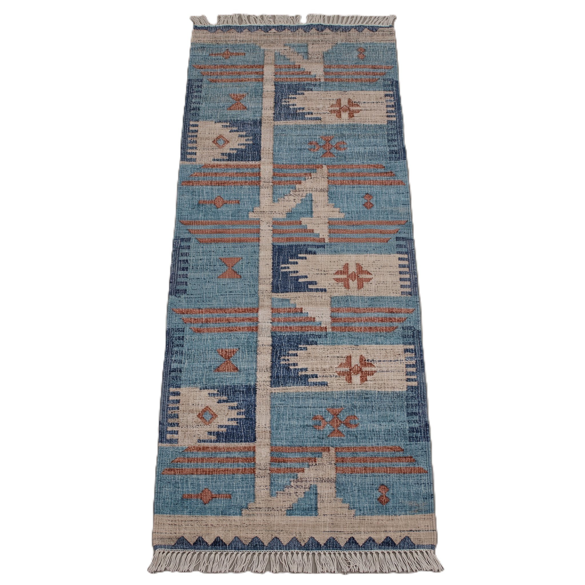 Round Carpet — Circular Scallop Mandala | Paliram Carpets Custom Weave Mirzapur